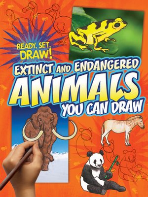 cover image of Extinct and Endangered Animals You Can Draw
